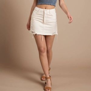 Boyish Corey Denim Mini Skirt